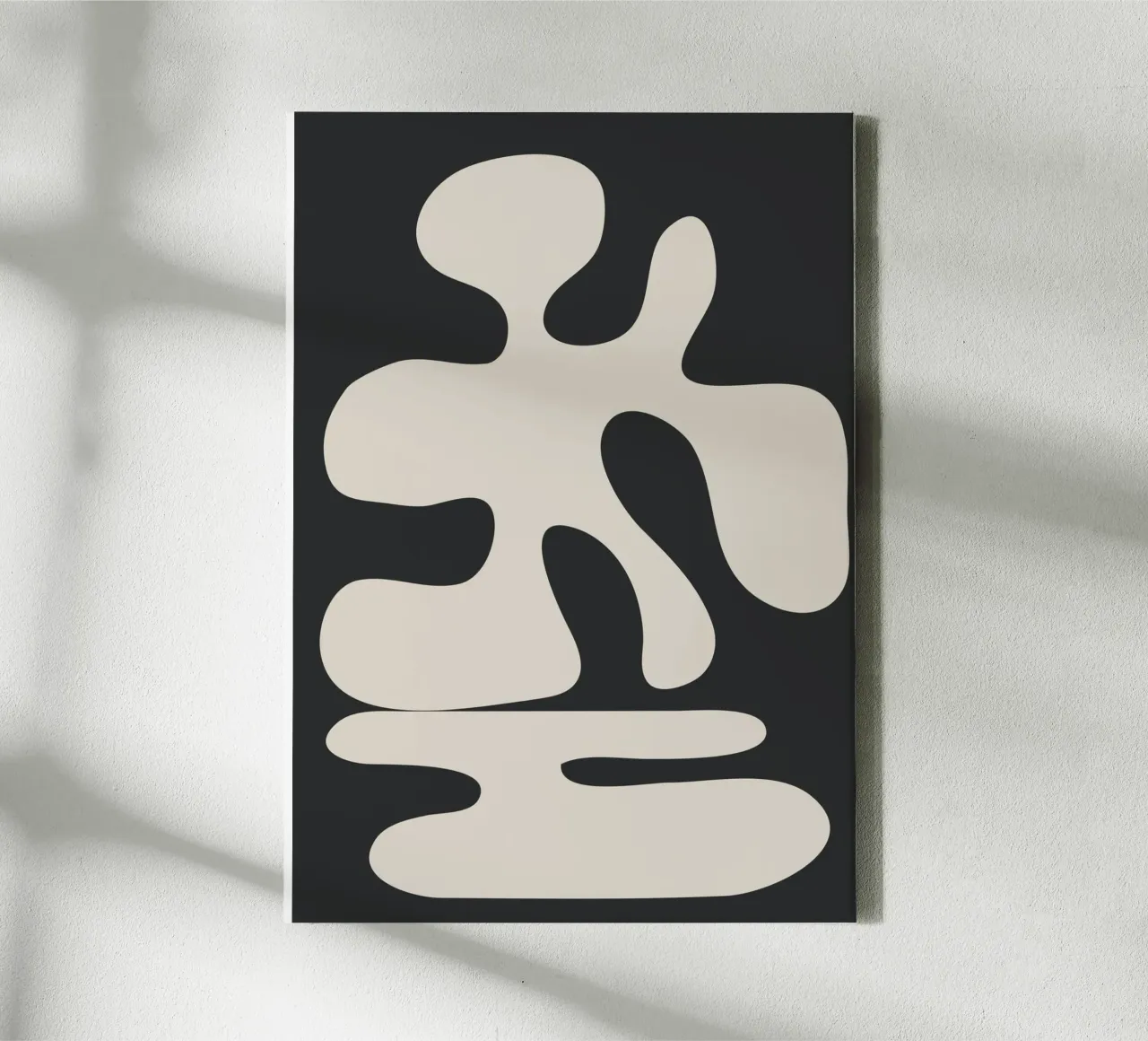 Modern Abstract Shapes 1 canvas by Nadjaa