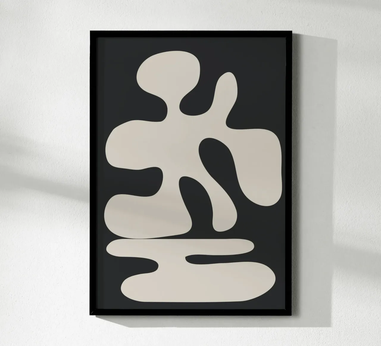 Modern Abstract Shapes 1 carta hahnemühle da Nadjaa