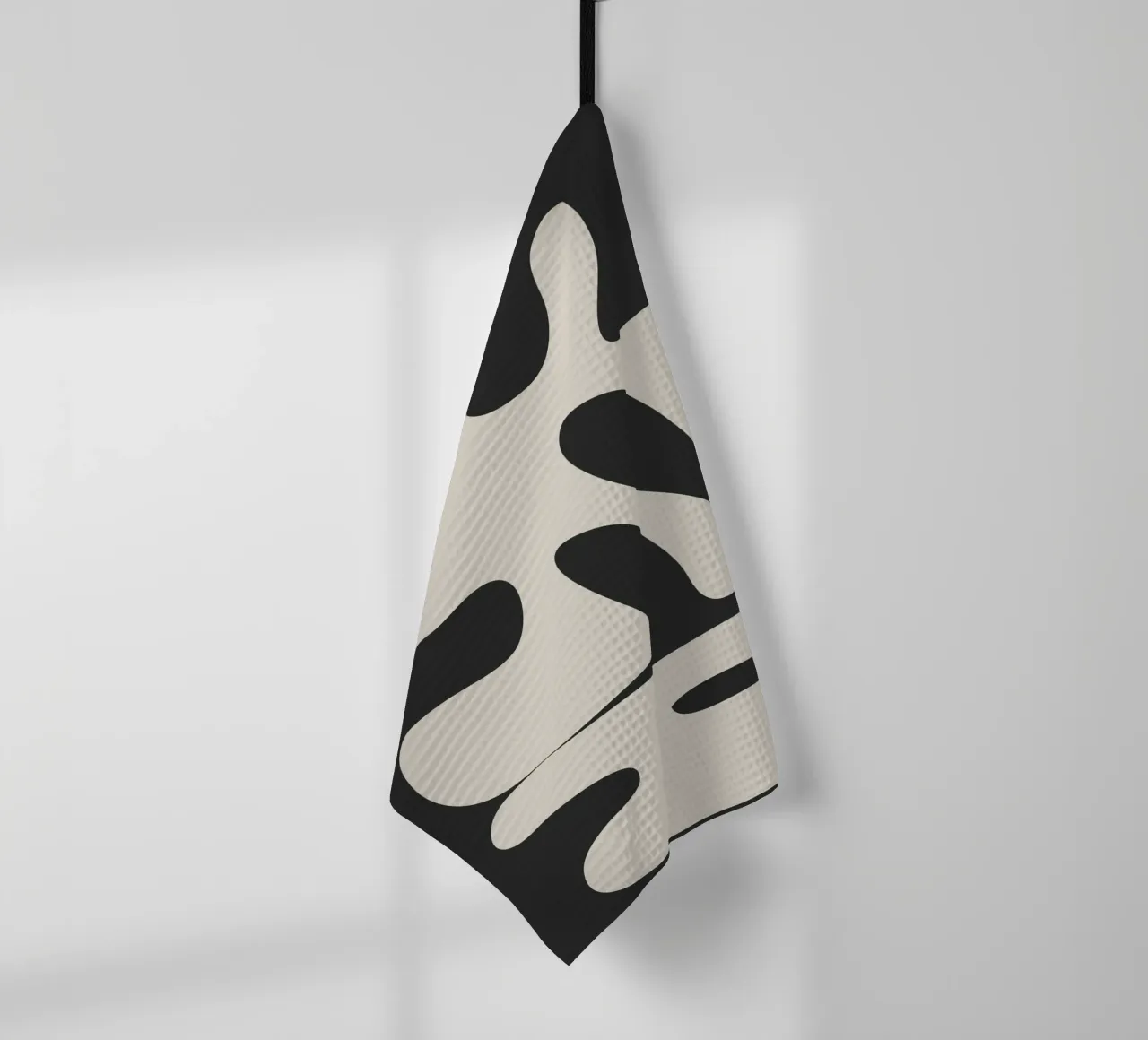 Modern Abstract Shapes 1 torchon de Nadjaa