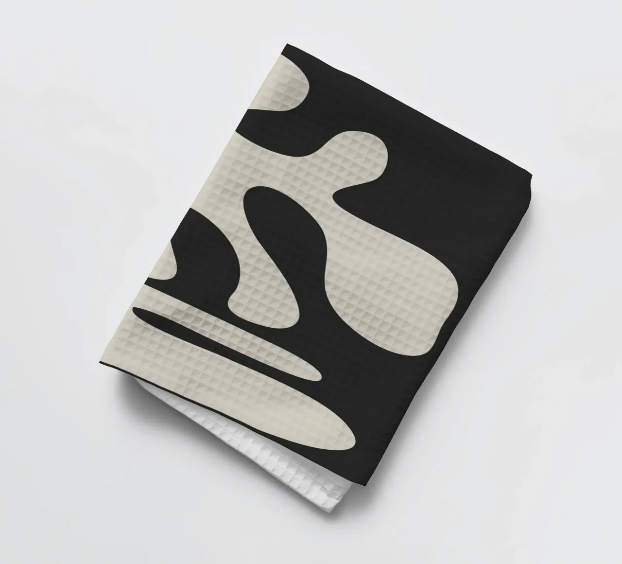 Modern Abstract Shapes 1 torchon de Nadjaa