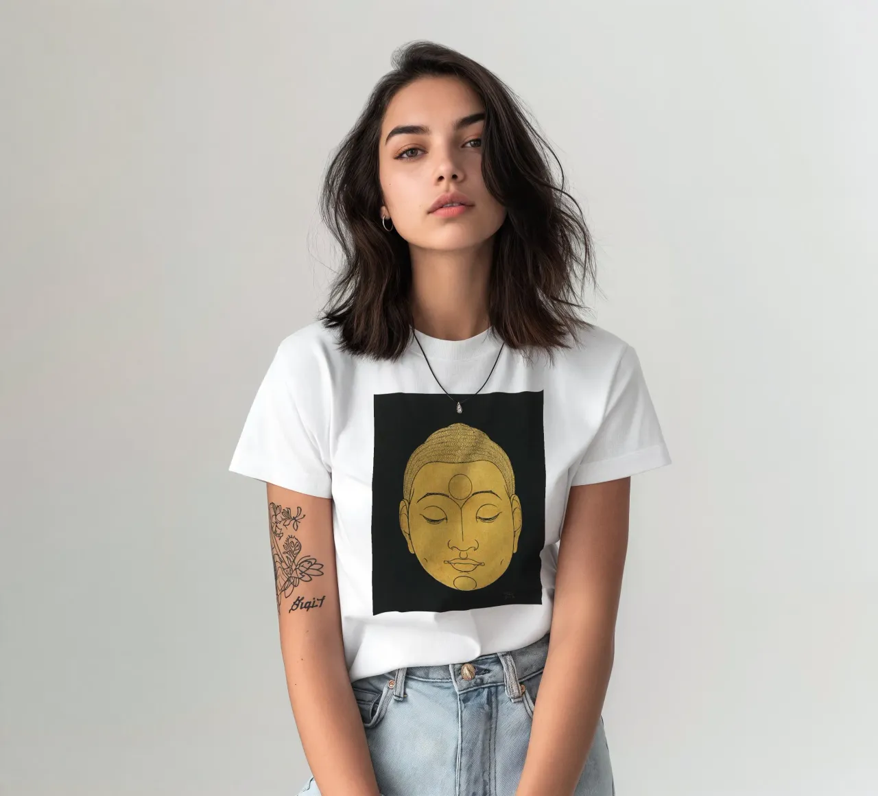 Testa di Buddha (1943) di Reijer Stolk t-shirt da Venus Art