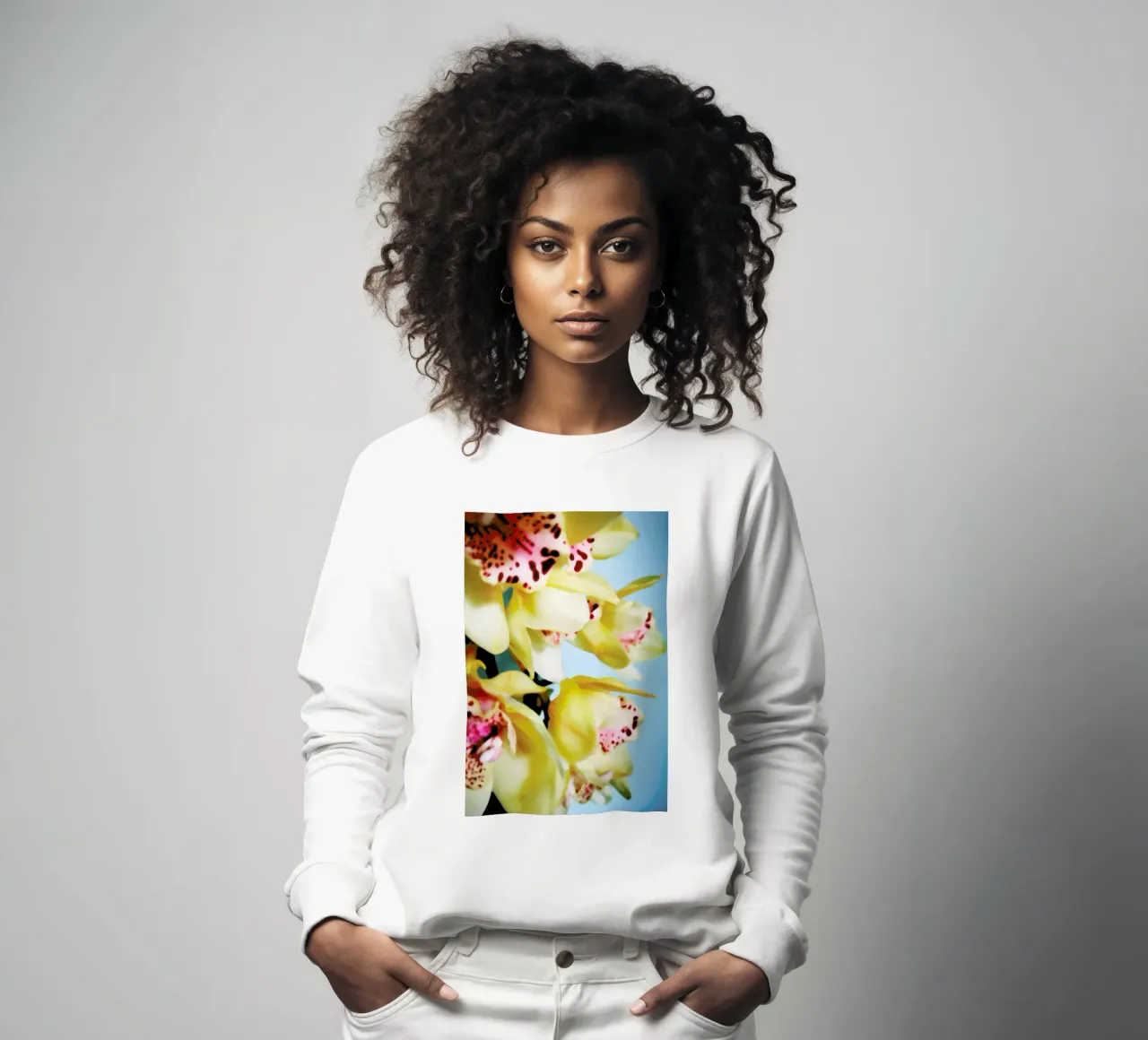 Orchids 9 felpa da Angelo Cerantola