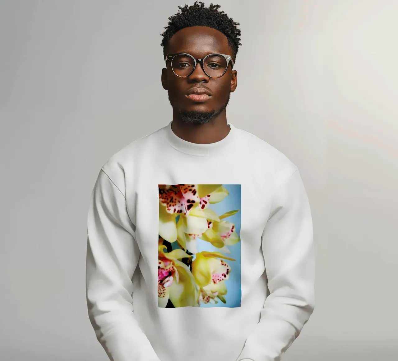 Orchids 9 felpa da Angelo Cerantola