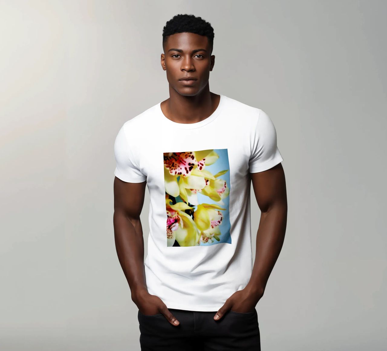 Orchids 9 t-shirt da Angelo Cerantola