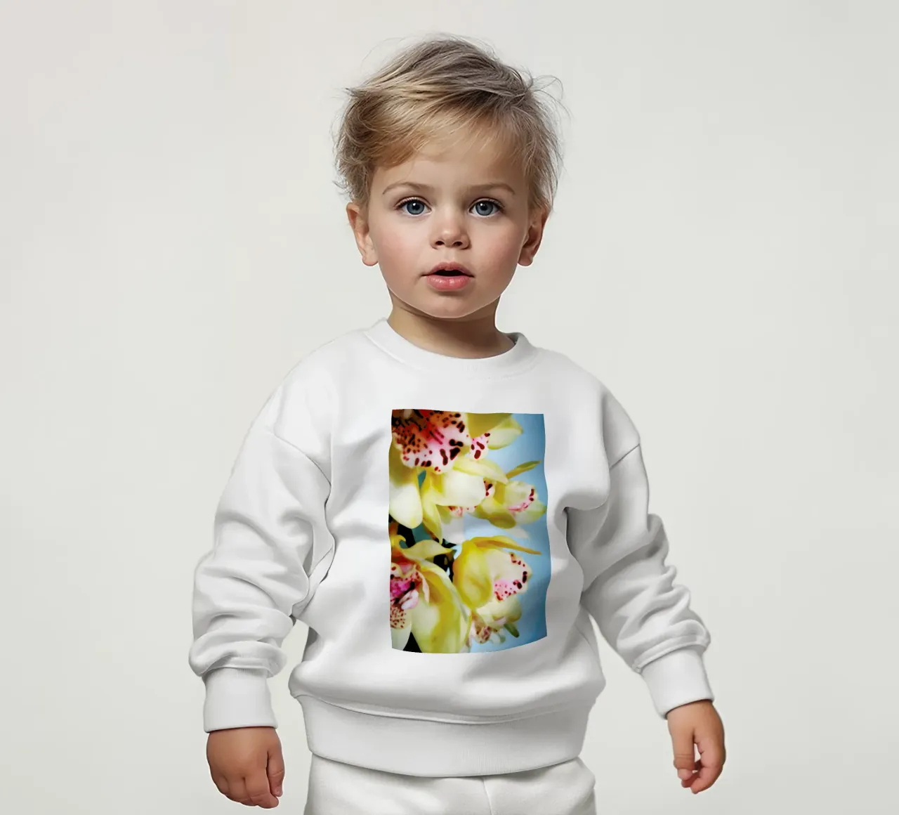 Orchids 9 felpa neonato da Angelo Cerantola