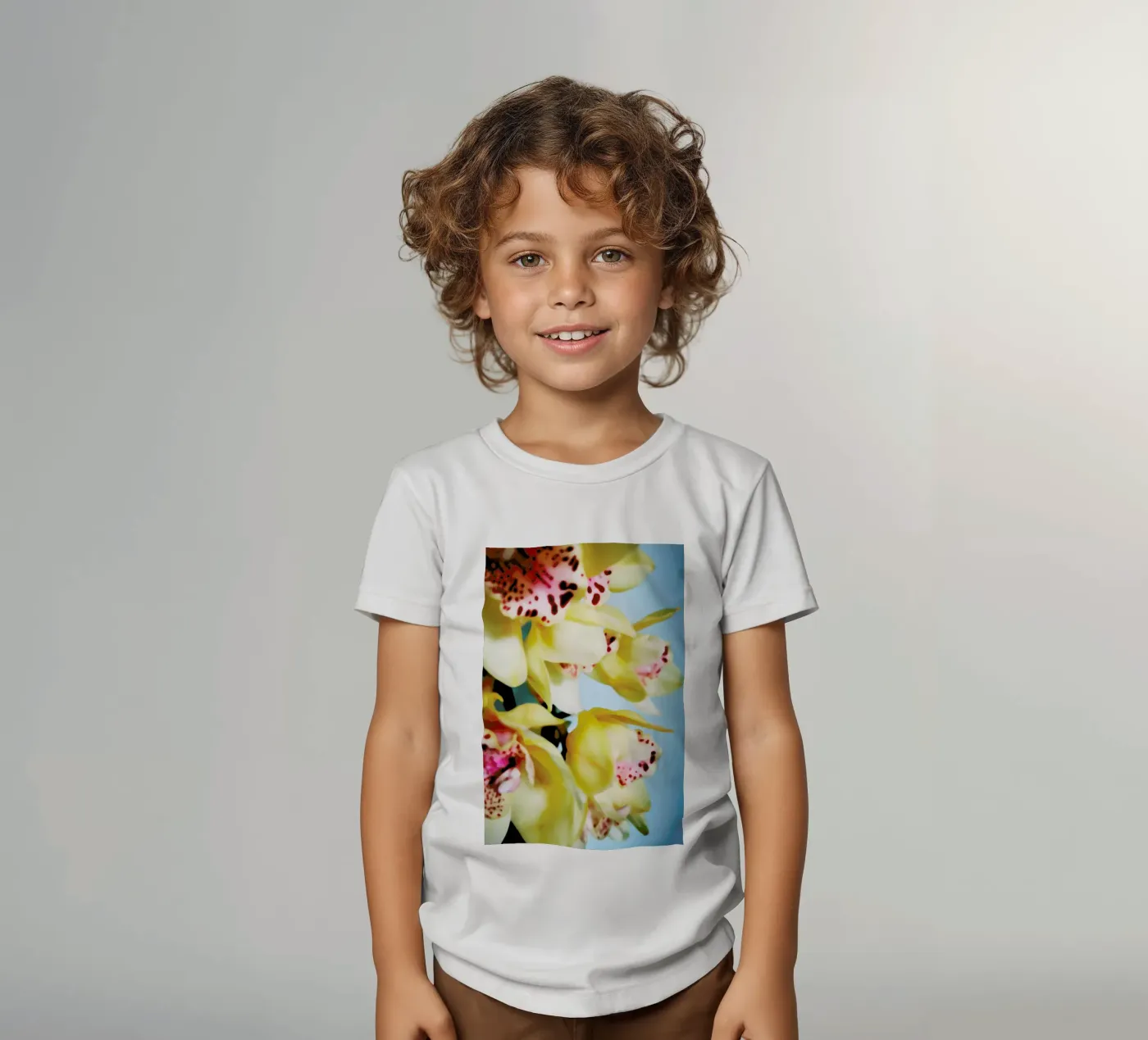 Orchids 9 t-shirt bambini da Angelo Cerantola