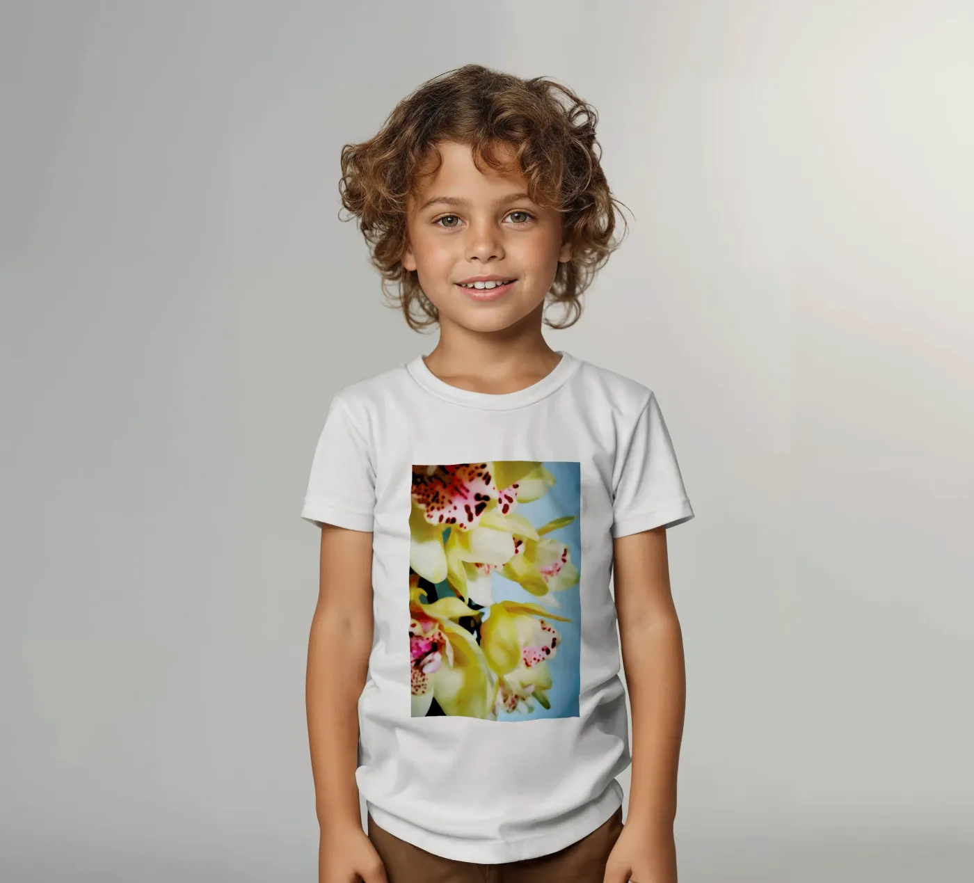 Orchids 9 t-shirt bambini da Angelo Cerantola