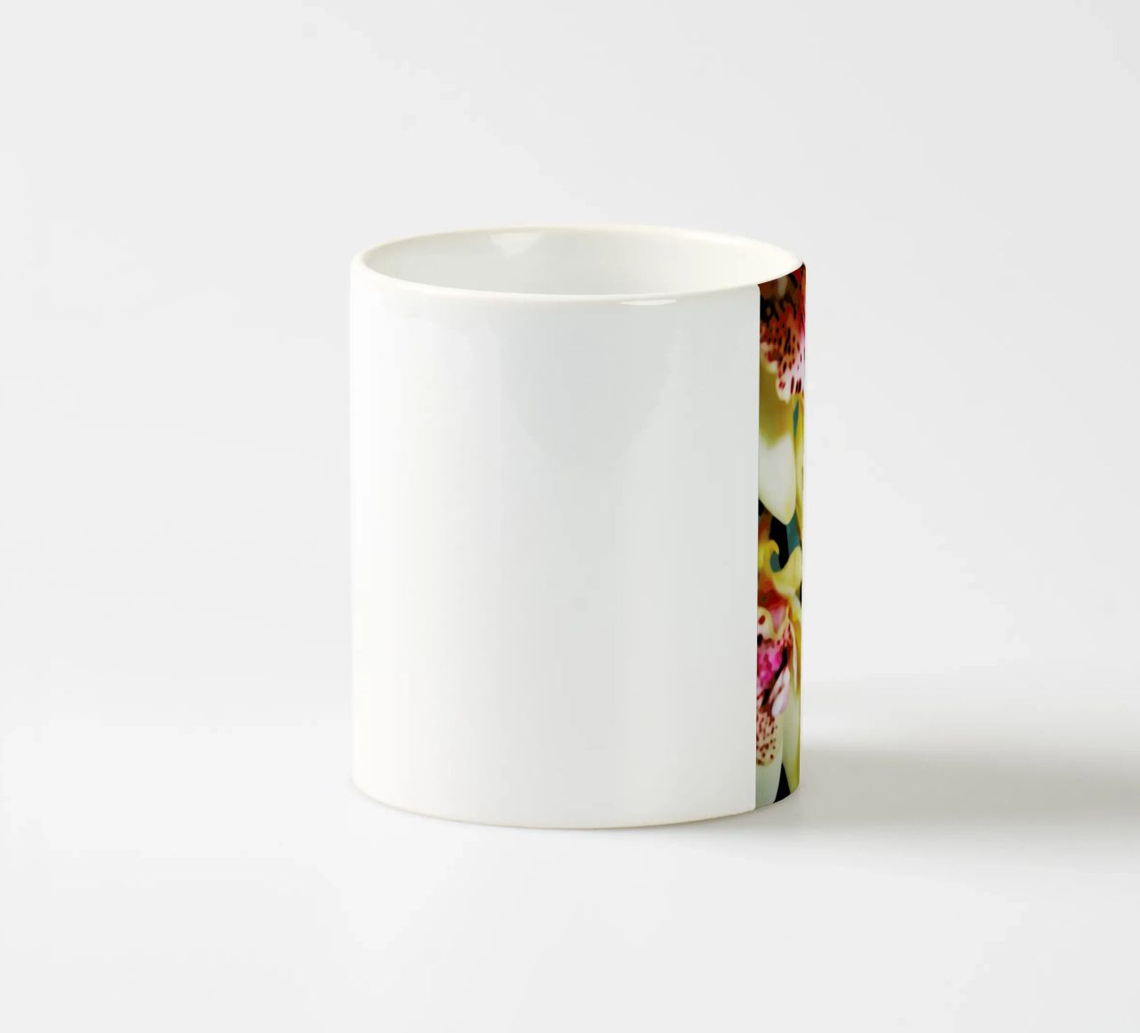 Orchids 9 tazza in ceramica da Angelo Cerantola
