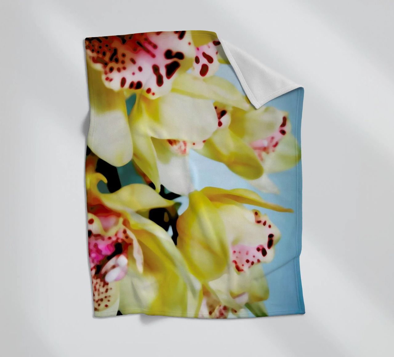 Orchids 9 coperta in pile da Angelo Cerantola