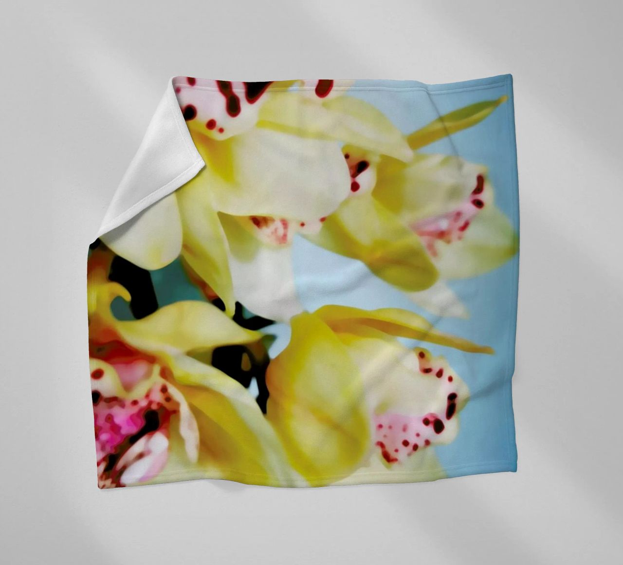 Orchids 9 coperta in pile da Angelo Cerantola