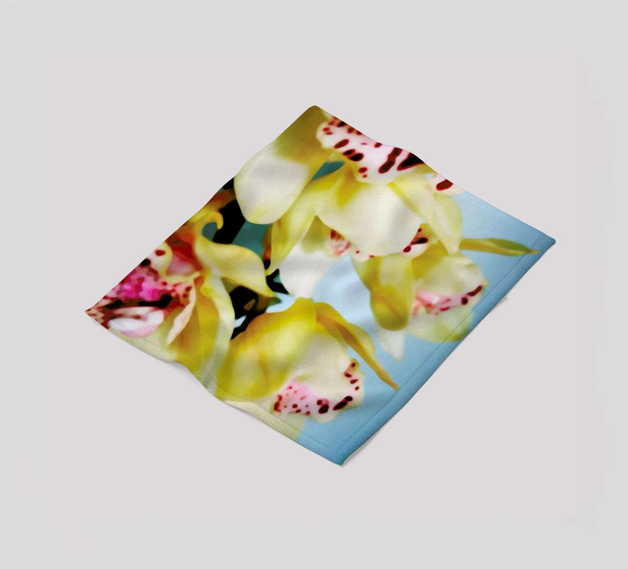 Orchids 9 coperta in pile da Angelo Cerantola