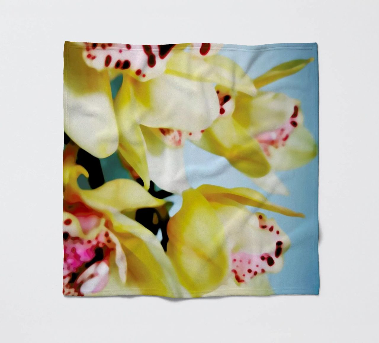 Orchids 9 coperta in pile da Angelo Cerantola