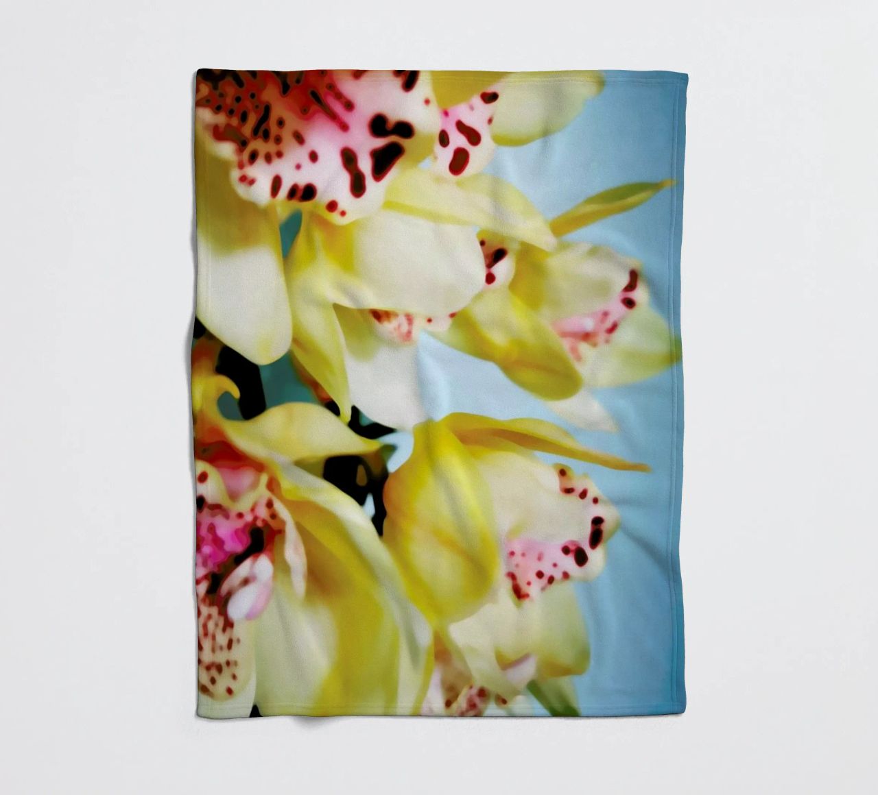 Orchids 9 coperta in pile da Angelo Cerantola