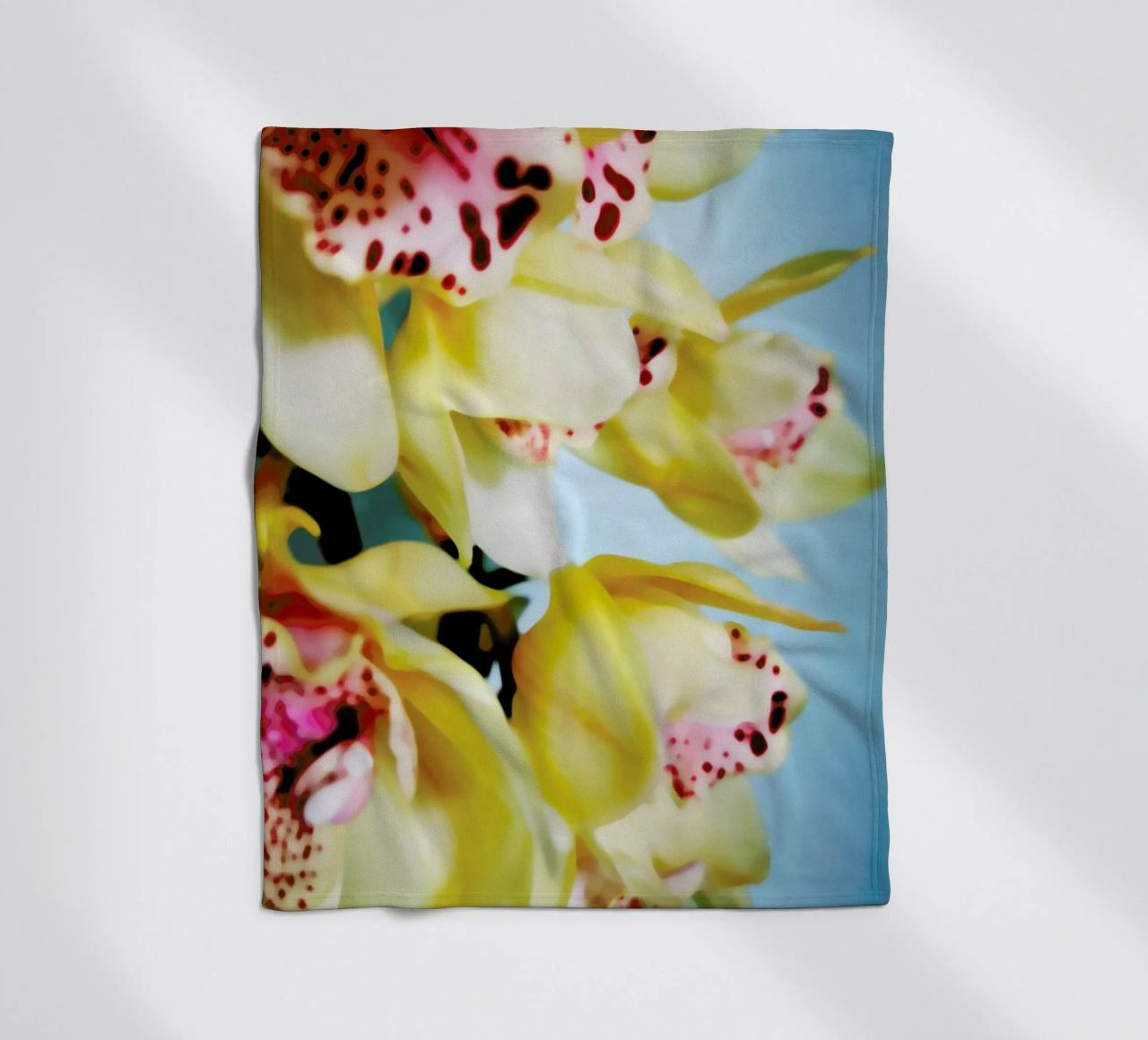 Orchids 9 coperta in pile da Angelo Cerantola