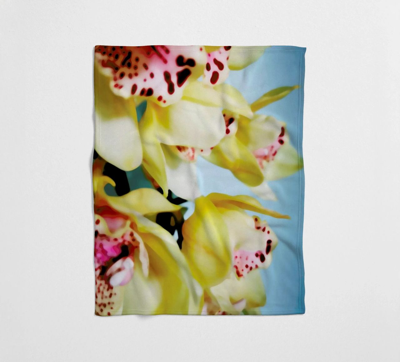 Orchids 9 coperta in pile da Angelo Cerantola