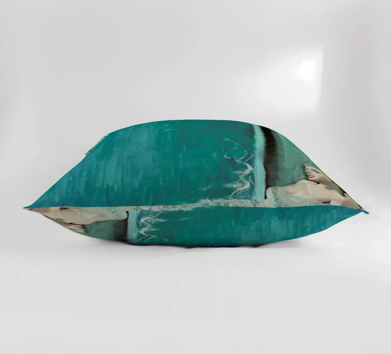 I'm Exhausted By How Stupid decorative cushion by Gallery Print and Art Limited