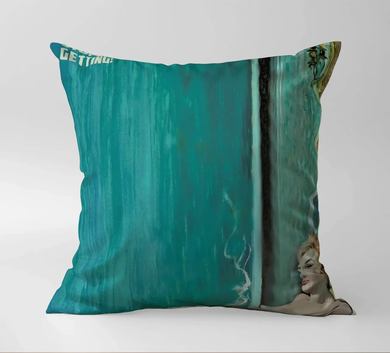 I'm Exhausted By How Stupid cuscino da Gallery Print and Art Limited