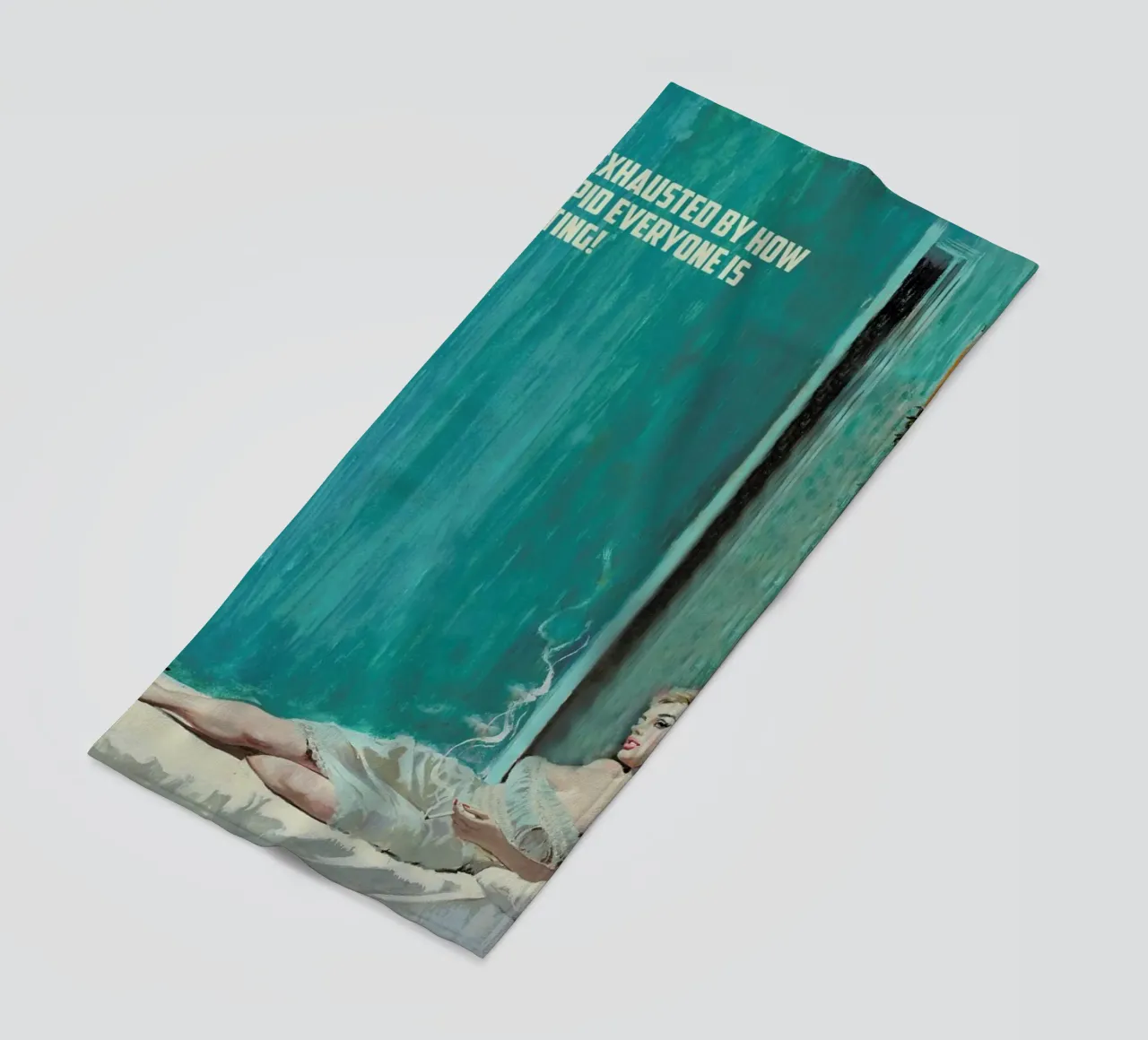 I'm Exhausted By How Stupid telo mare da Gallery Print and Art Limited