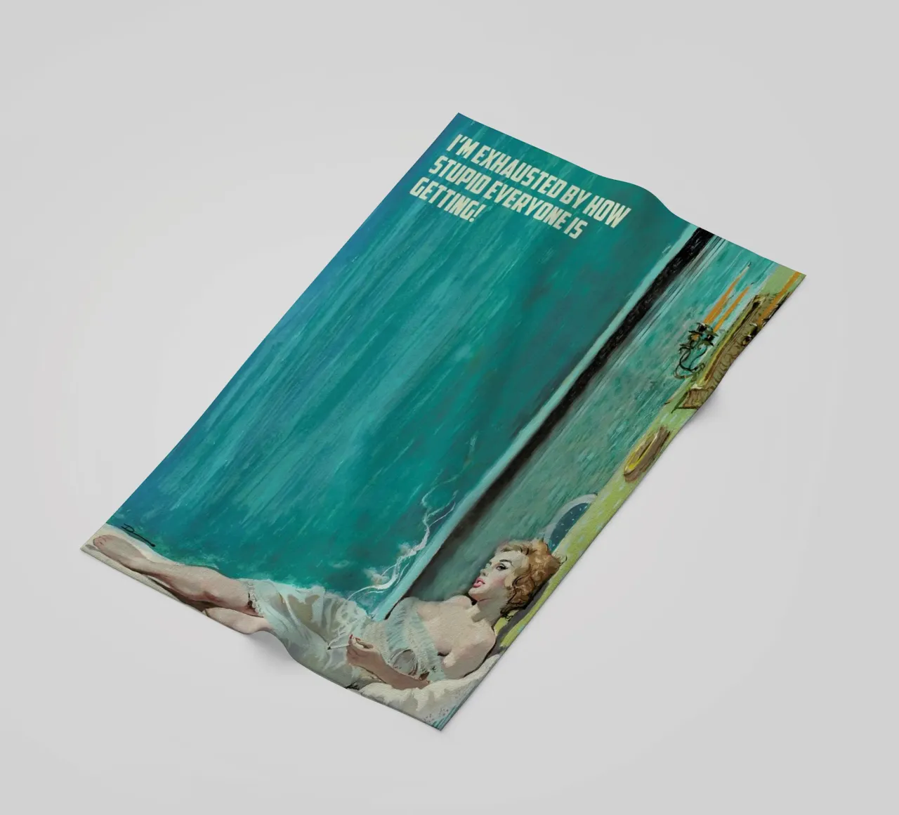 I'm Exhausted By How Stupid telo mare da Gallery Print and Art Limited
