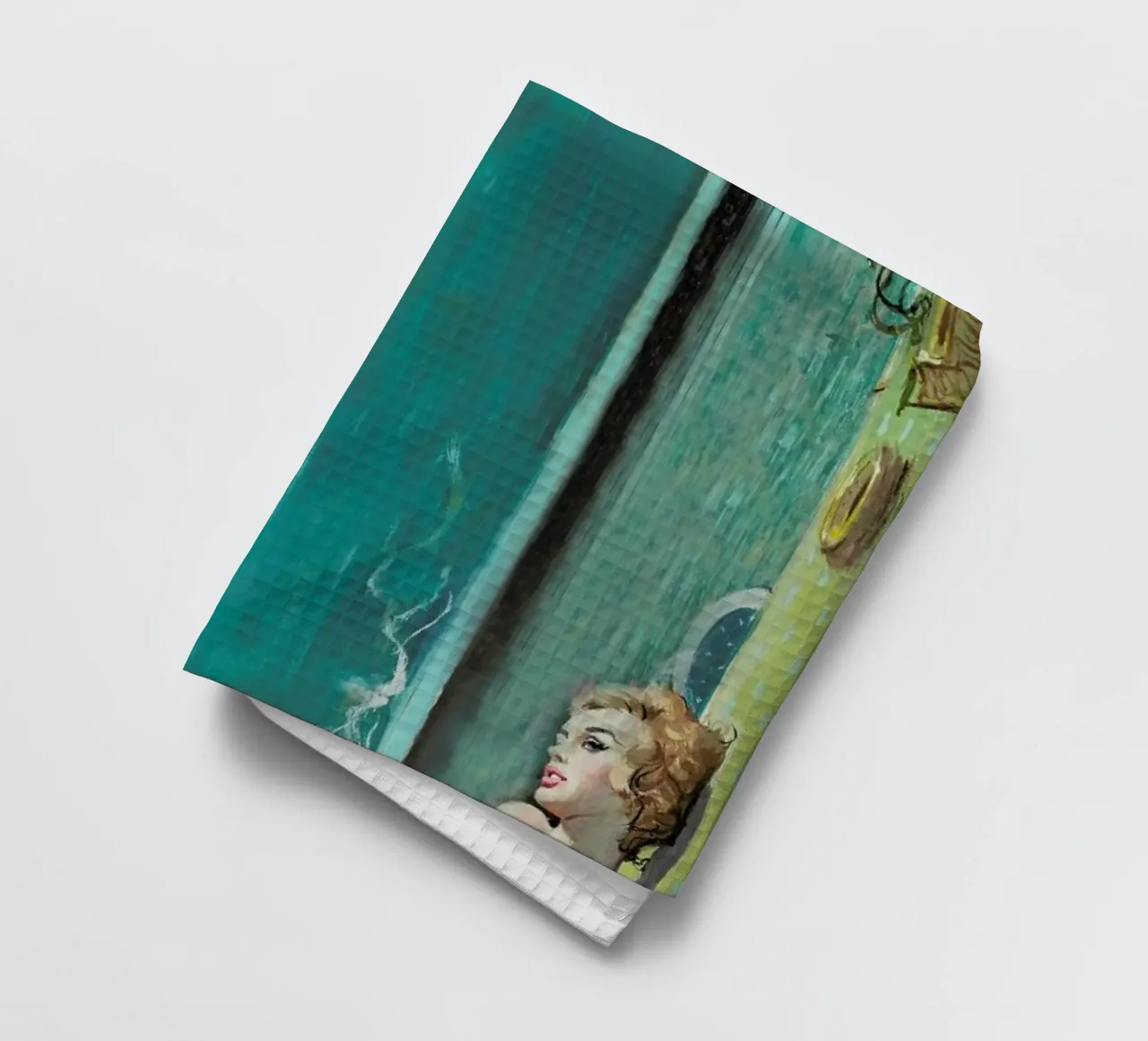 I'm Exhausted By How Stupid canovaccio da cucina da Gallery Print and Art Limited