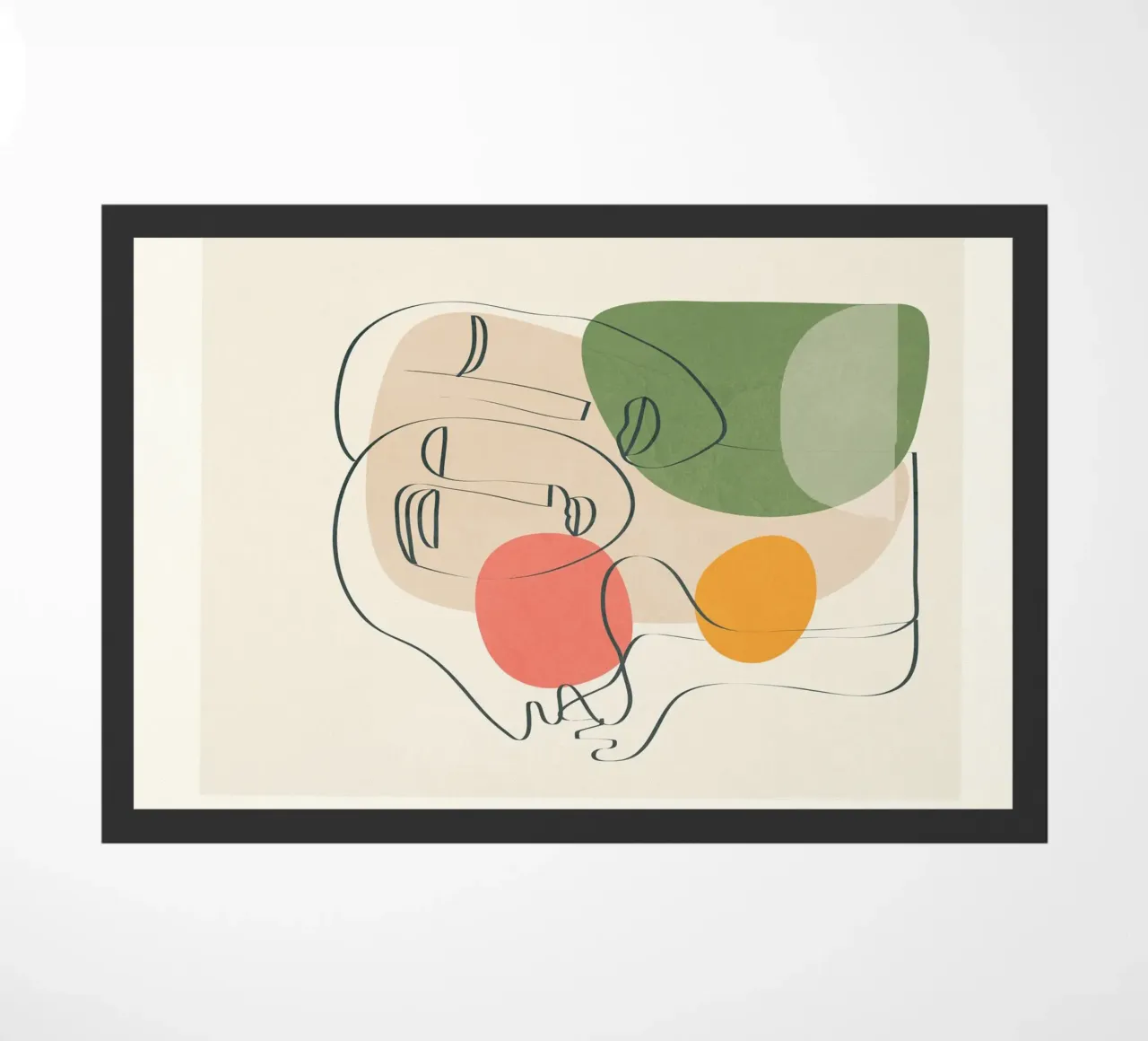 Abstract Sunset Portrait 03 zerbino da Flow Line