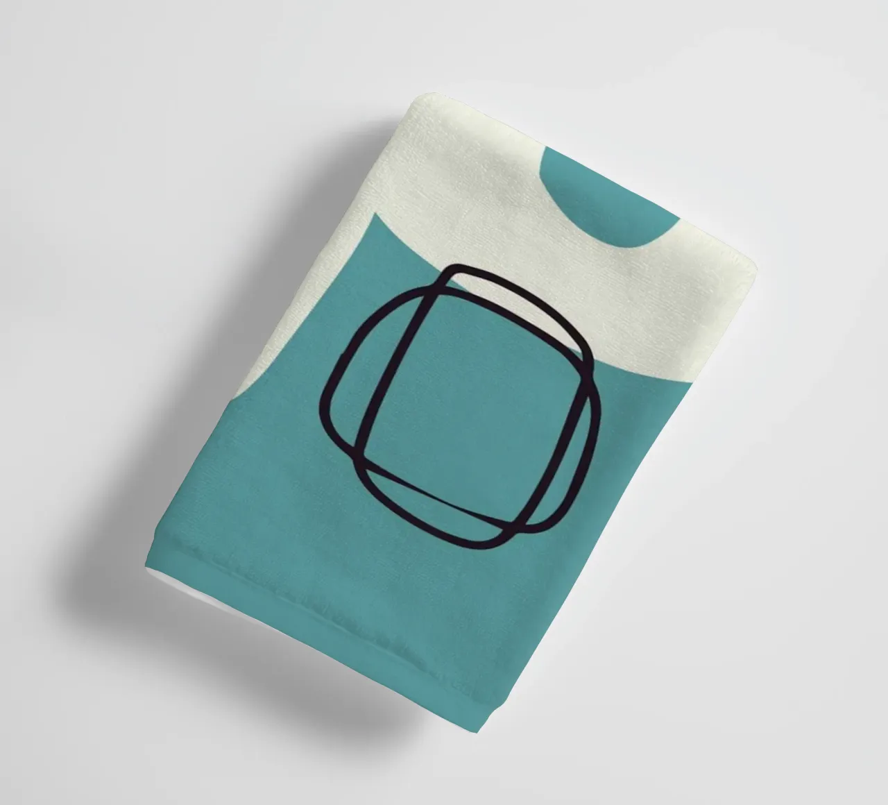Nursery organic loop towel by Little Dean