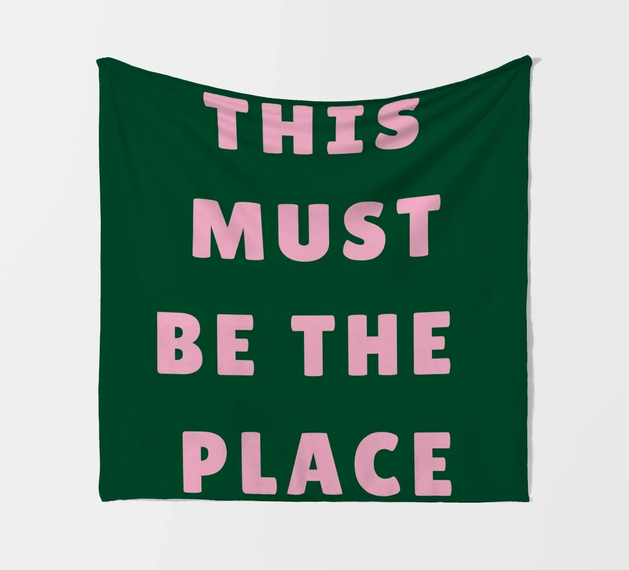 Questo deve essere il posto giusto coperta in pile da pdigitalprints