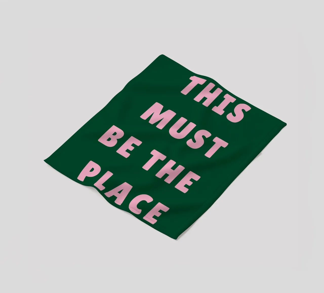 Questo deve essere il posto giusto coperta in pile da pdigitalprints