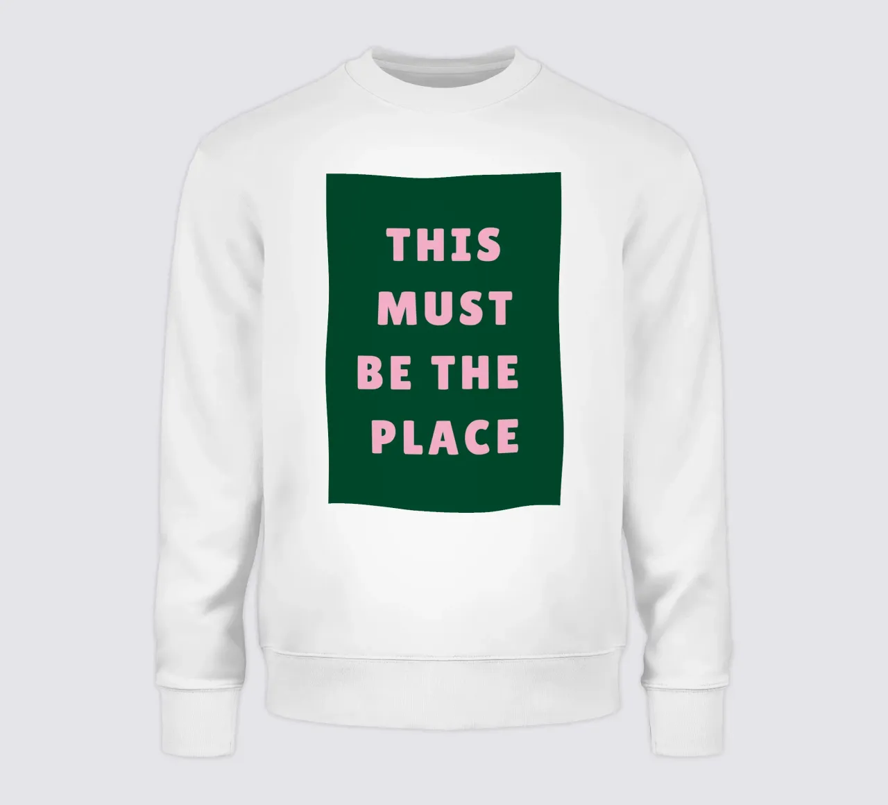 Questo deve essere il posto giusto felpa da pdigitalprints