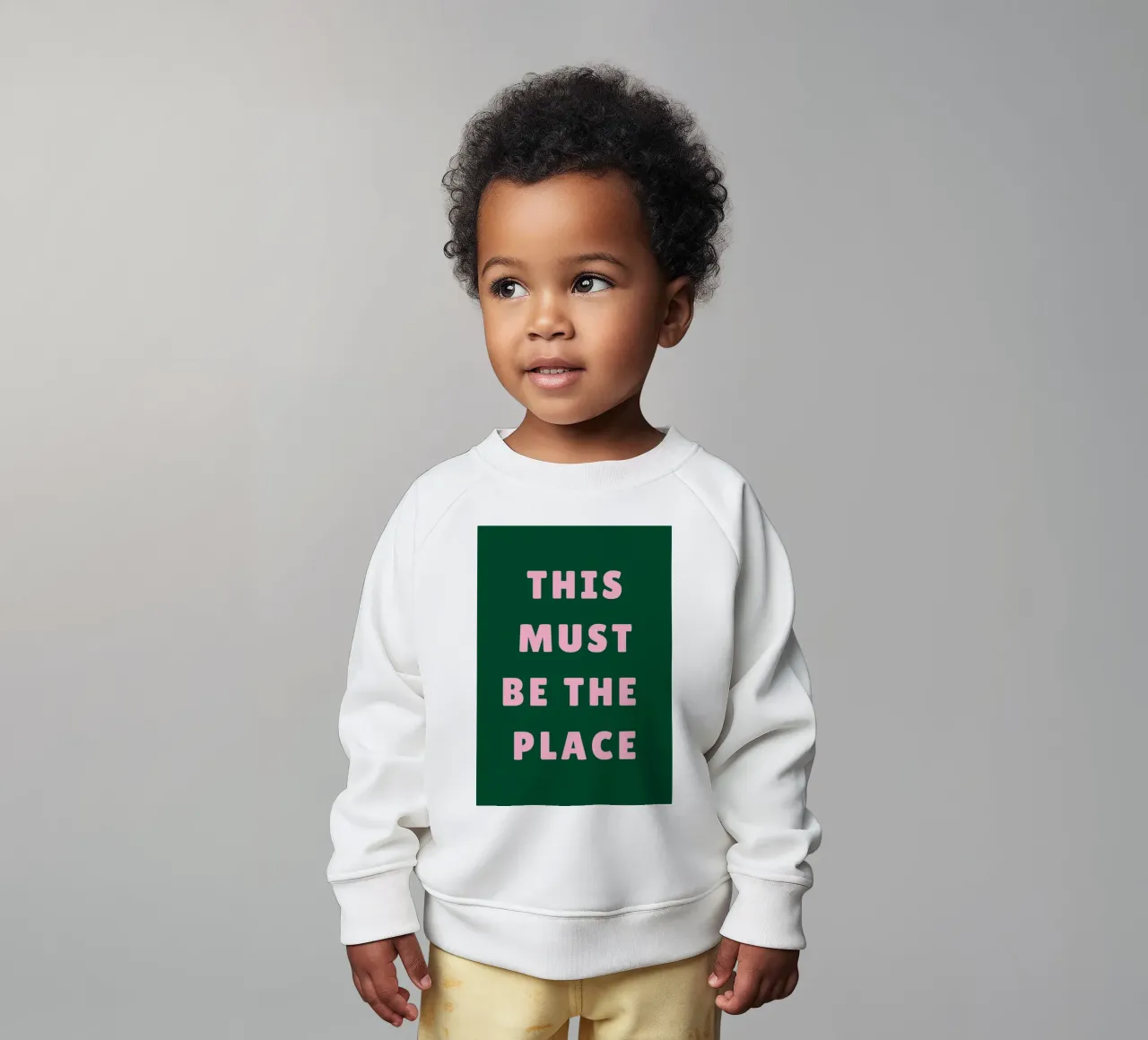 Questo deve essere il posto giusto felpa neonato da pdigitalprints