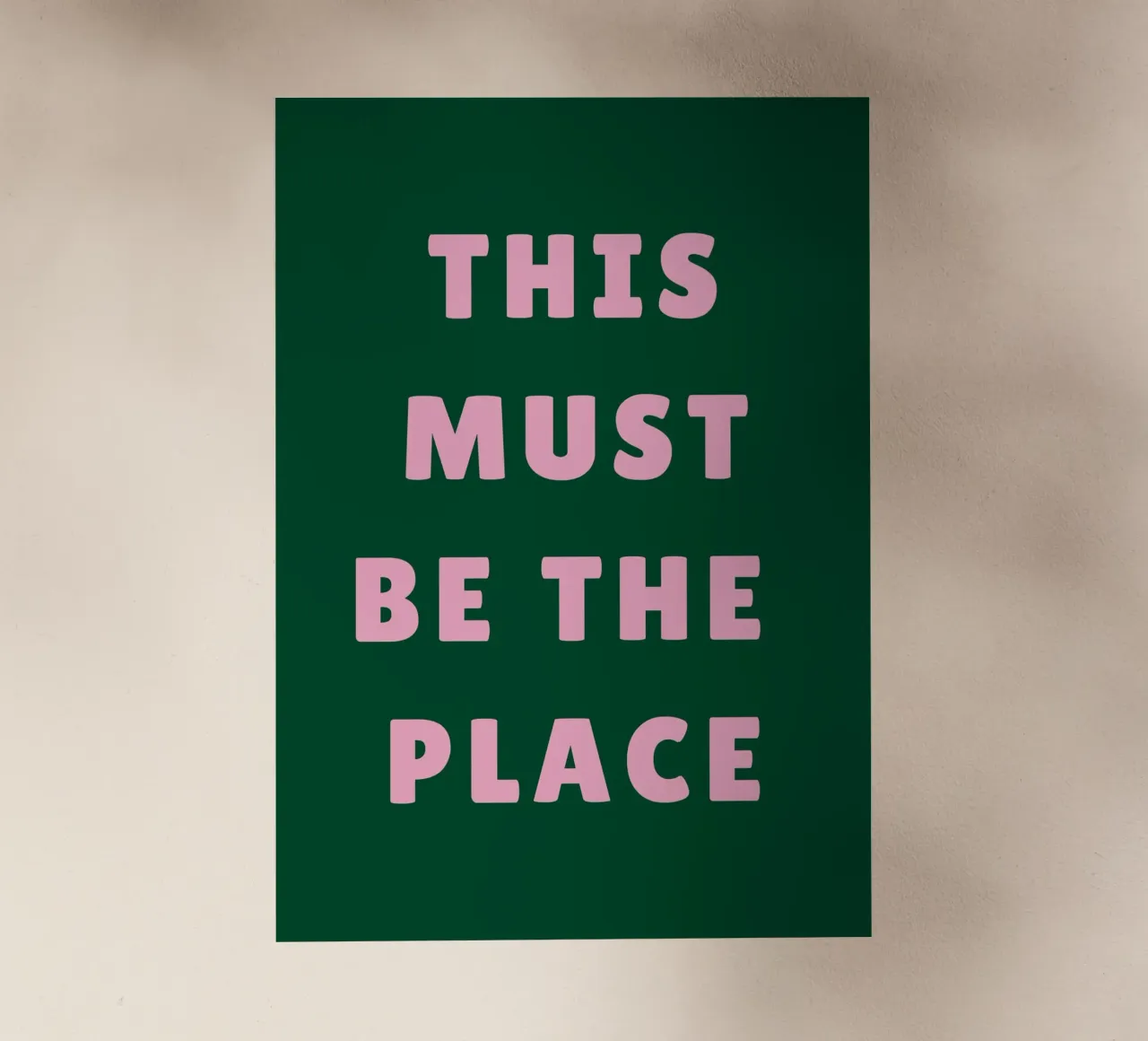 Questo deve essere il posto giusto pellicola backlit da pdigitalprints