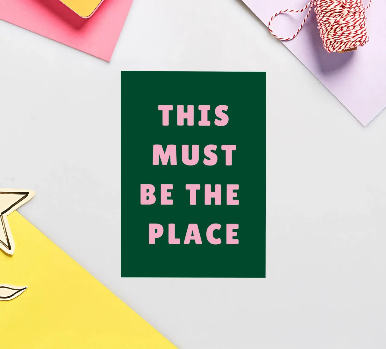 Questo deve essere il posto giusto adesivo da pdigitalprints