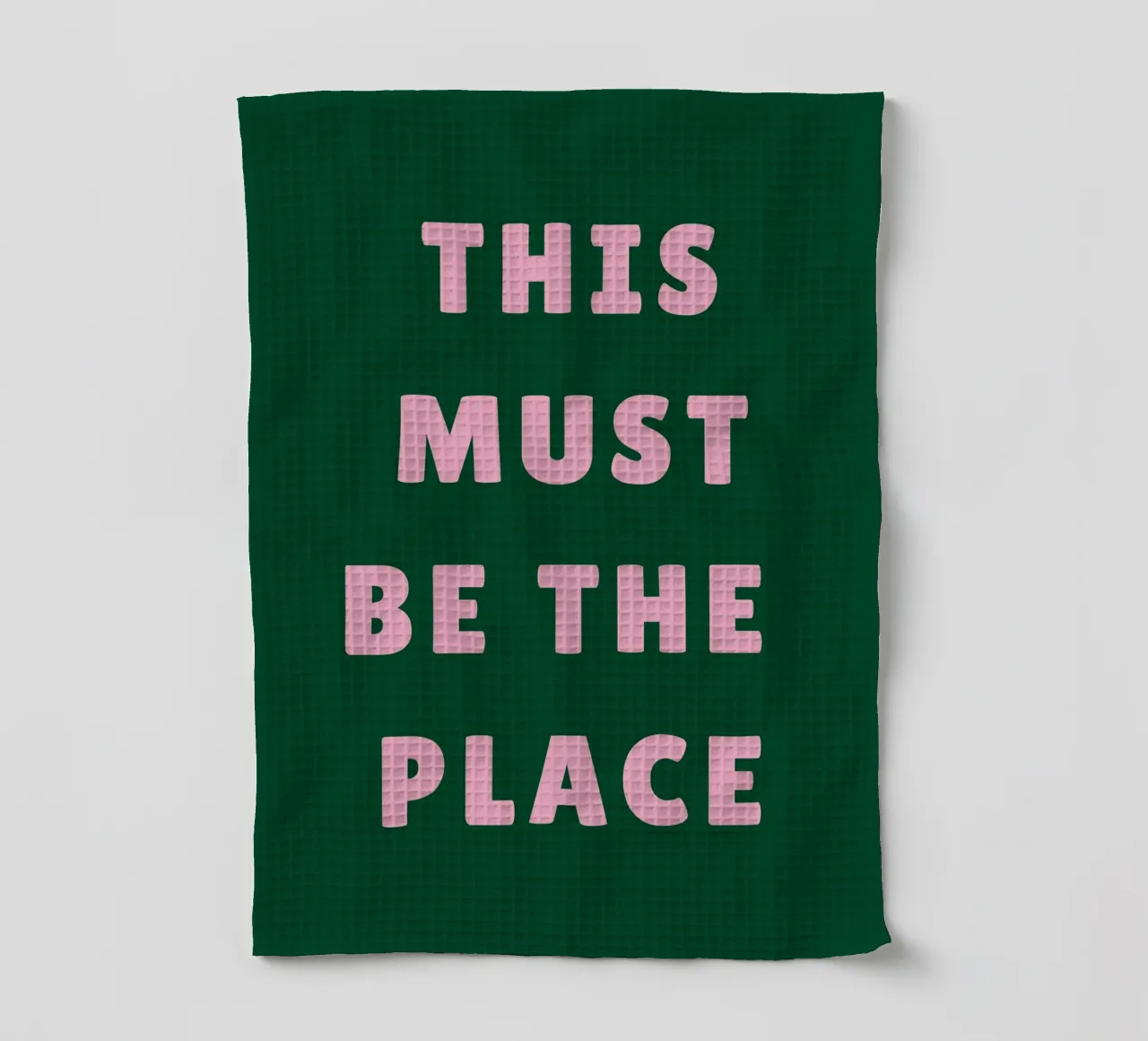 Questo deve essere il posto giusto canovaccio da cucina da pdigitalprints