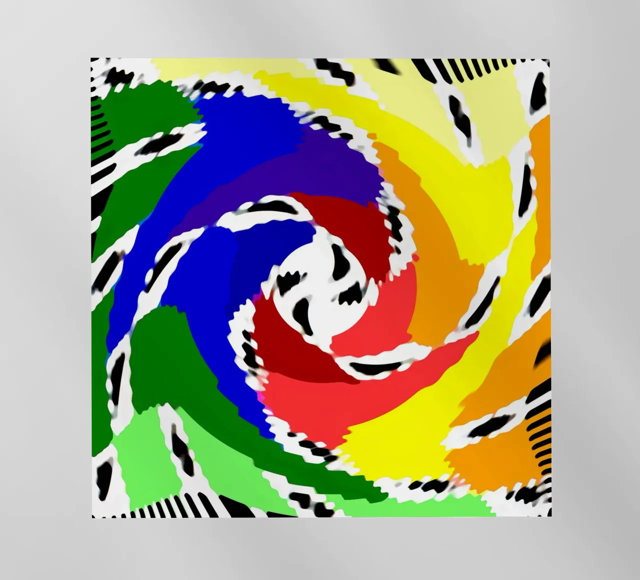 Superfici ondulate + deformate, illusione ottica di una spirale pellicola backlit da Gürsel Yesil Digital Art