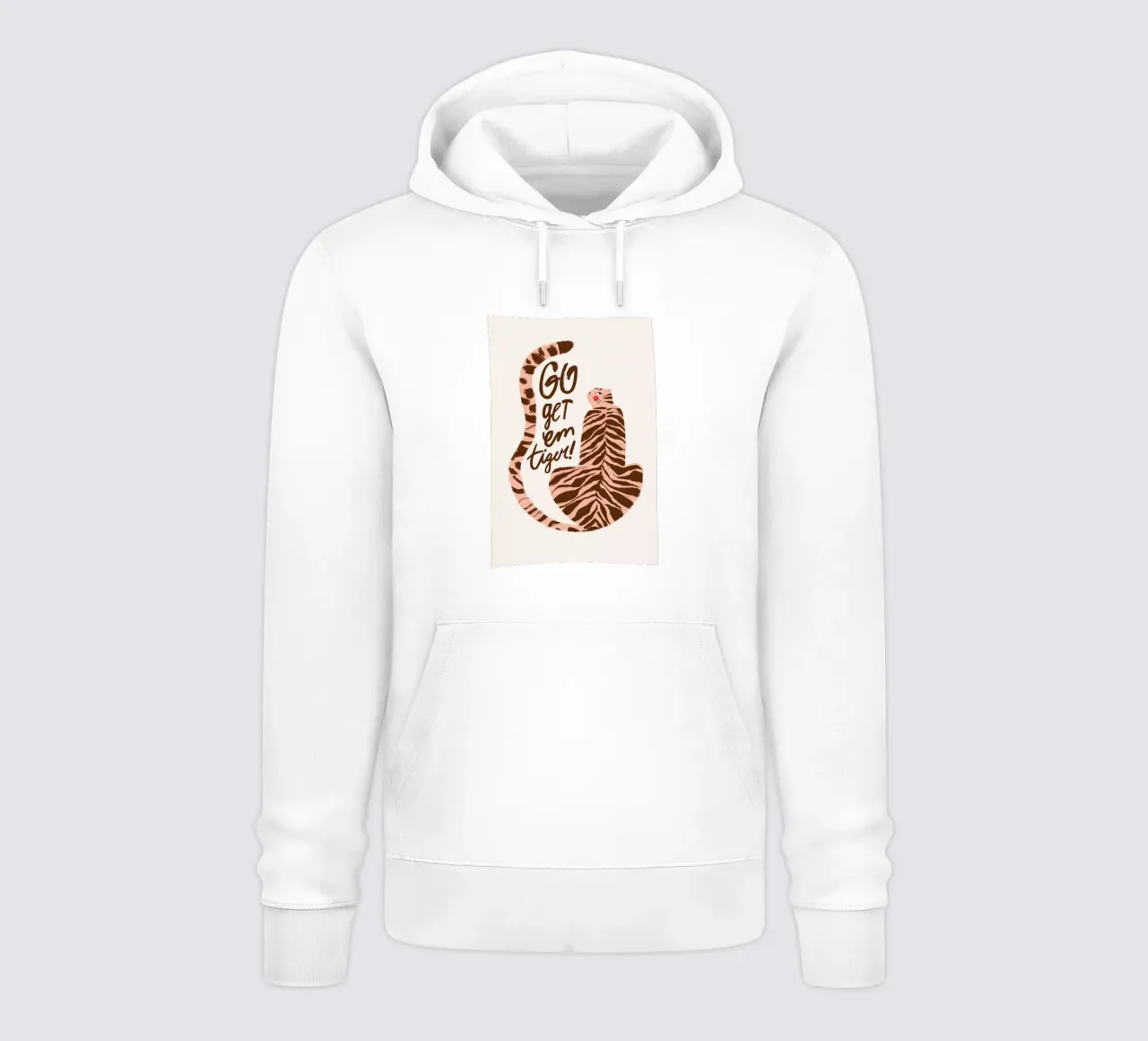 Go Tiger felpa con cappuccio da Pure