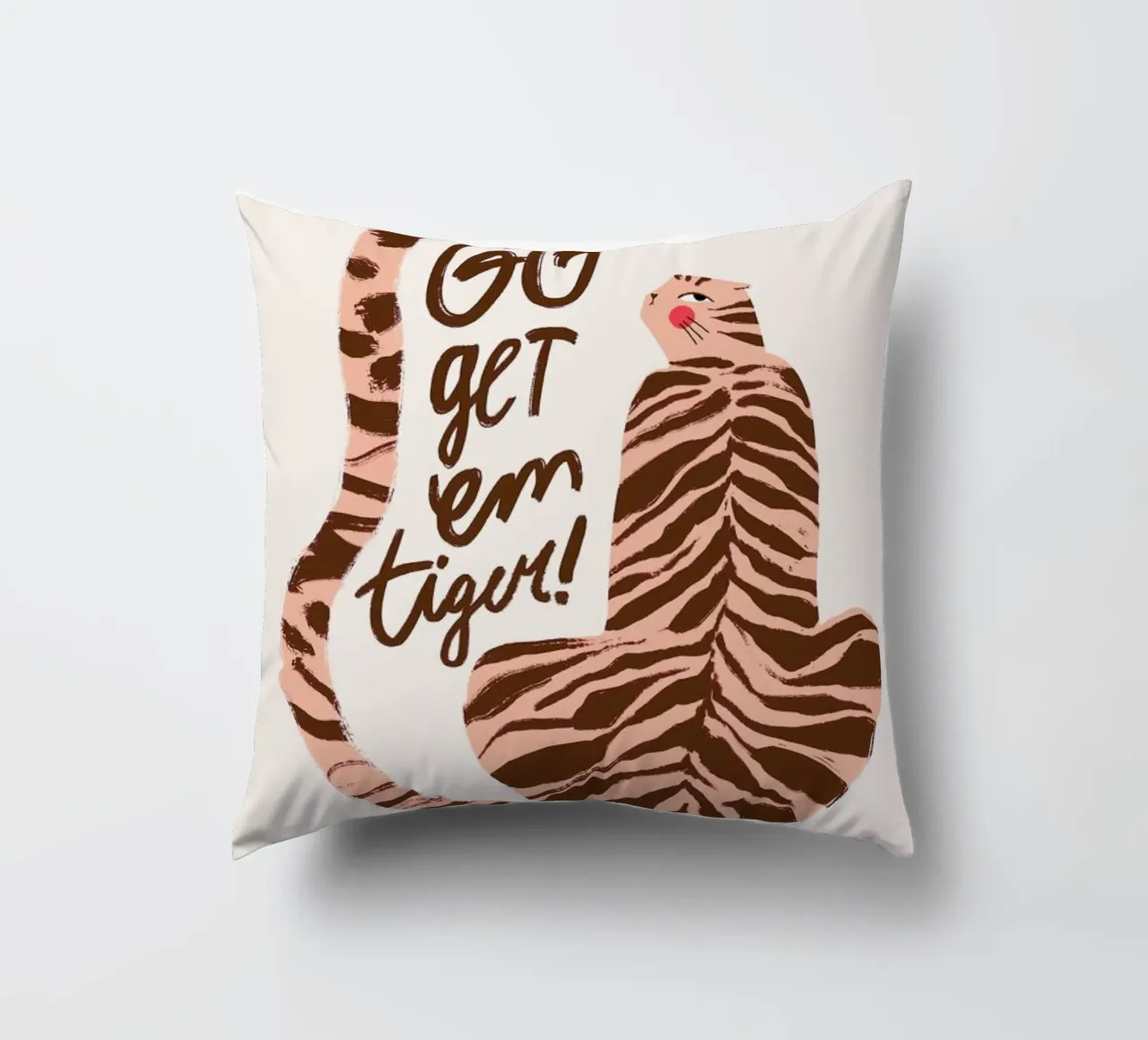 Go Tiger cuscino da Pure