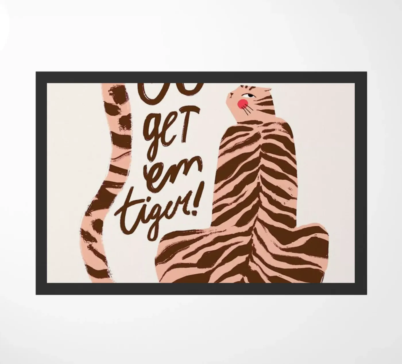 Go Tiger Fußmatte von Pure