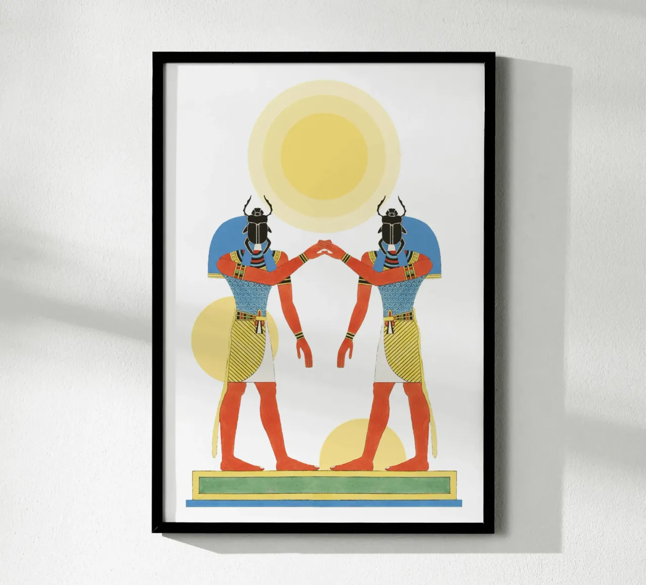 Solar Echo | Press Play Art Print Collage | Egiziano poster da Press Play Art Prints