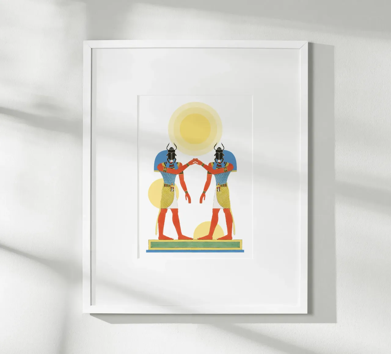 Solar Echo | Press Play Art Print Collage | Egiziano poster da Press Play Art Prints