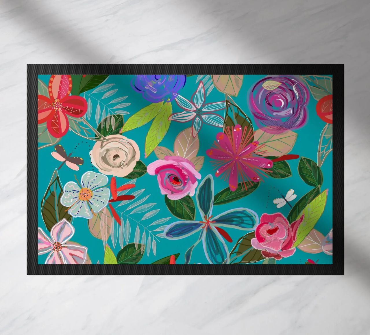 Fiori botanici dai colori vivaci zerbino da gulsengunel