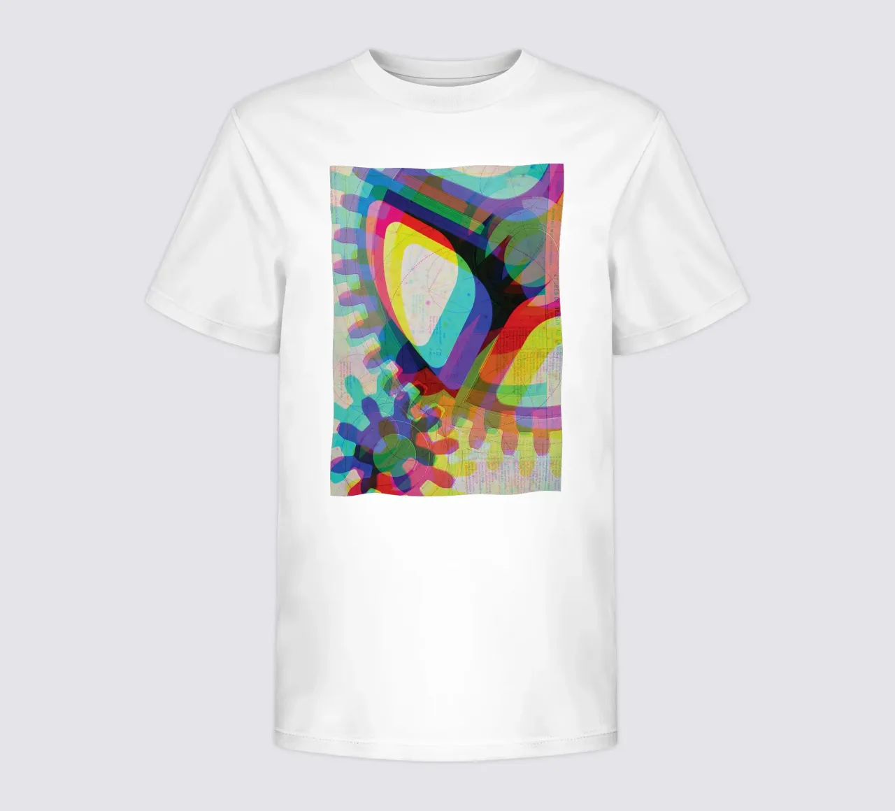 Cog & Color | Press Play Art Print Remix camiseta para niños de Press Play Art Prints