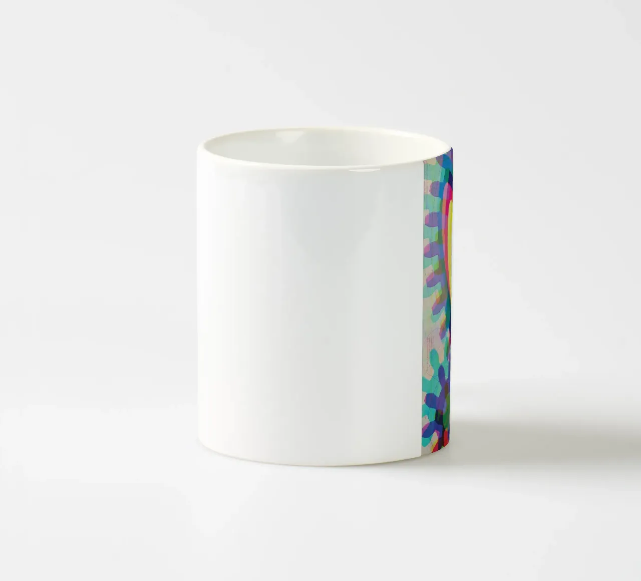 Cog & Color | Stampa d'arte Remix tazza in ceramica da Press Play Art Prints