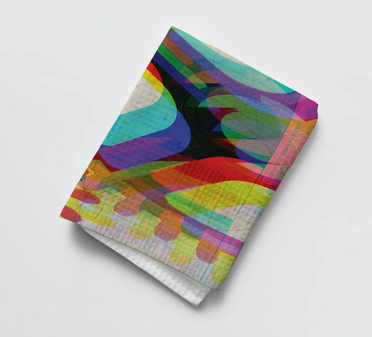 Cog & Color | Press Play Art Print Remix torchon de Press Play Art Prints