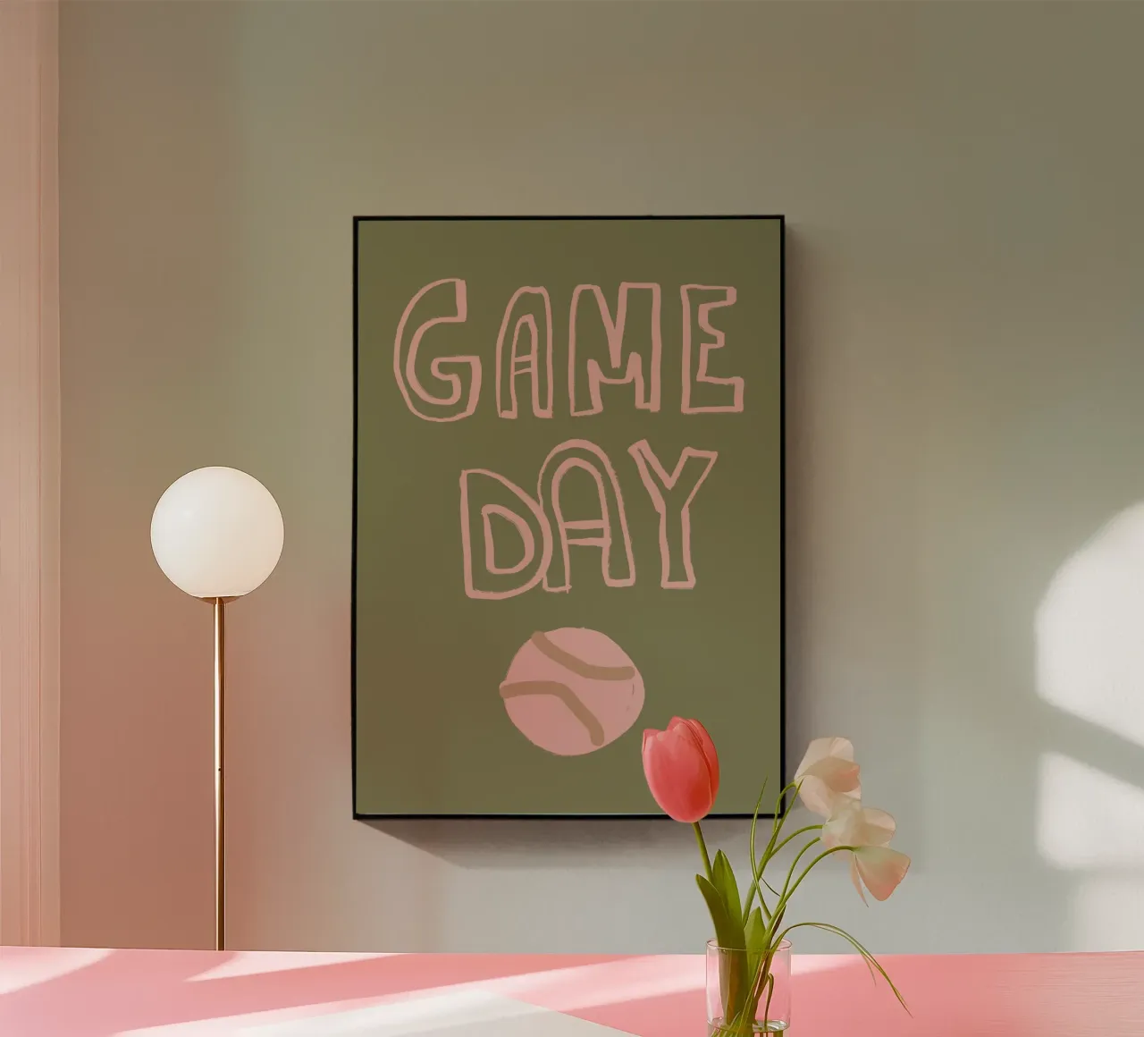Game Day acrylic glass by treechild