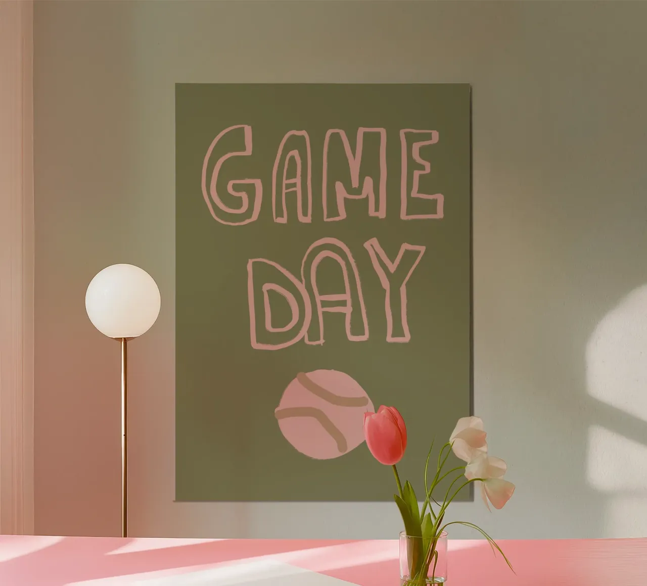 Game Day poster da treechild