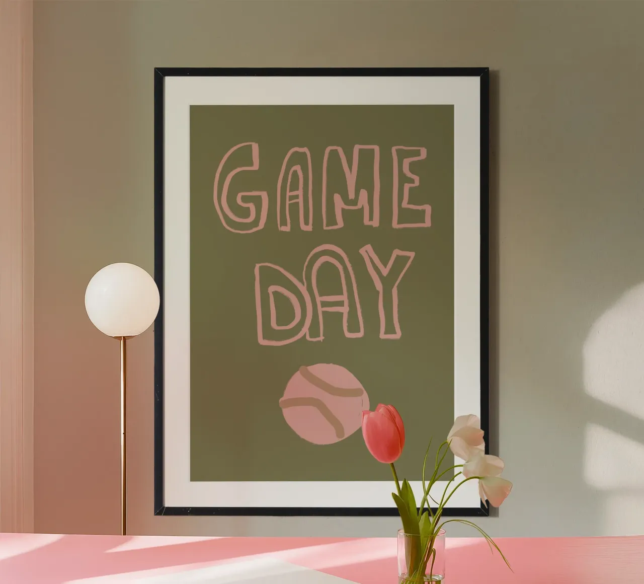 Game Day poster da treechild