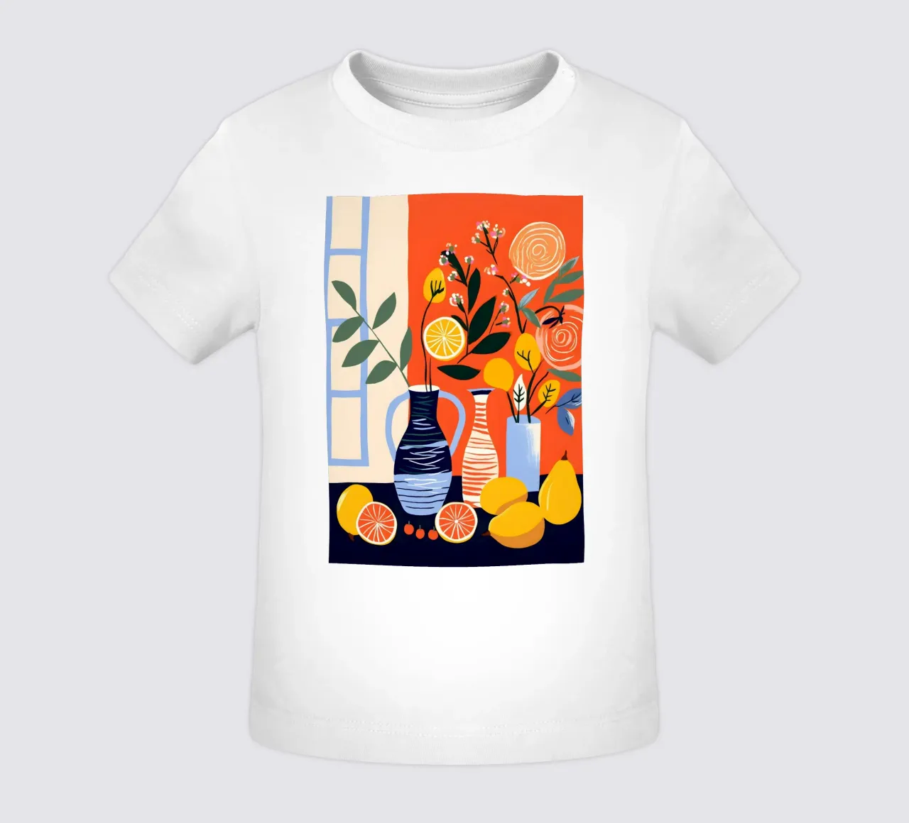 Vases and fruits maglietta neonato da LisaArtes