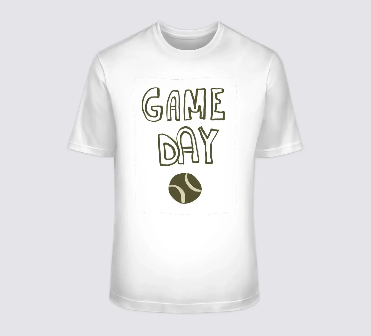 Game Day No 02 t-shirt da treechild