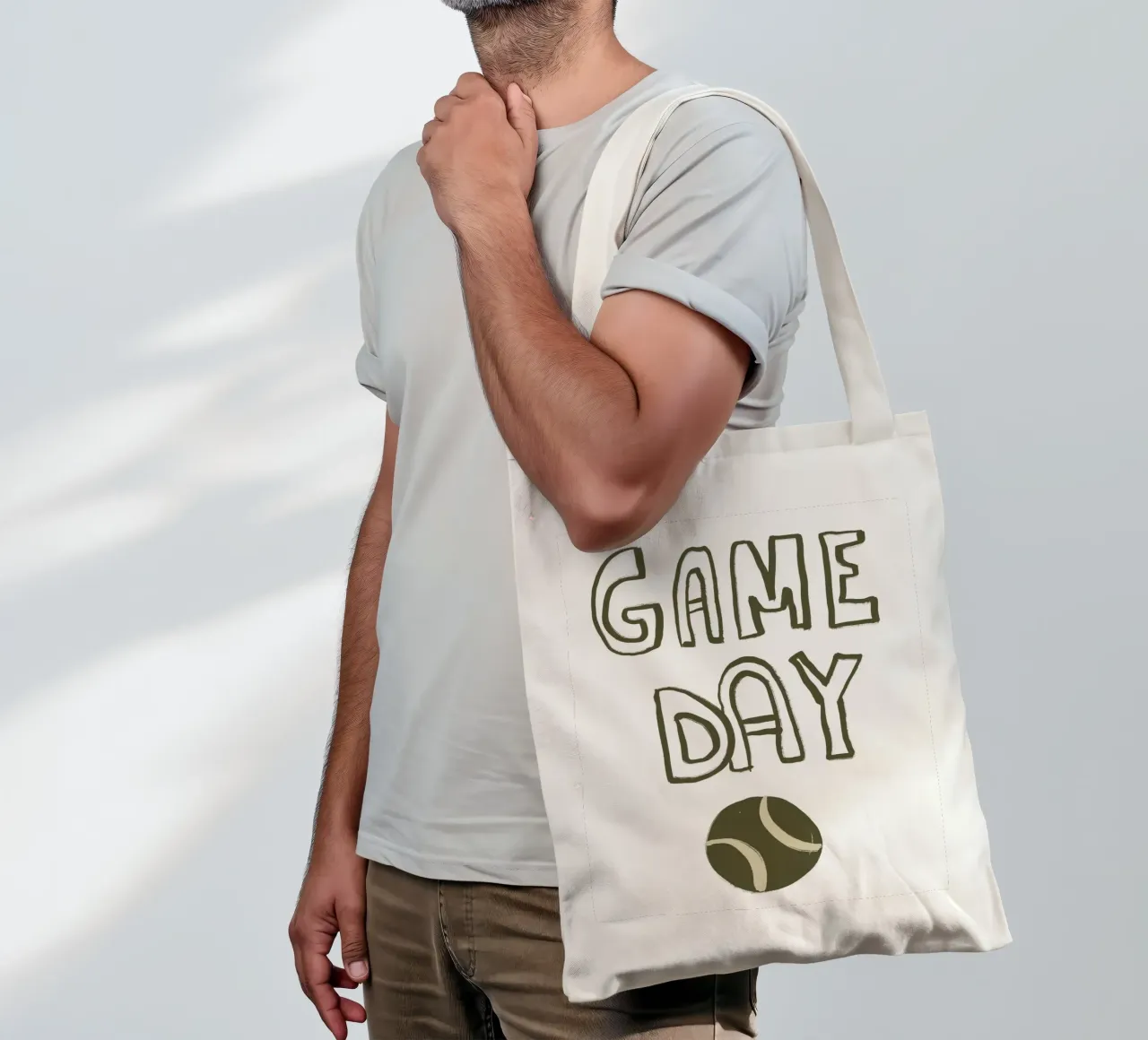 Game Day No 02 borsa in juta da treechild