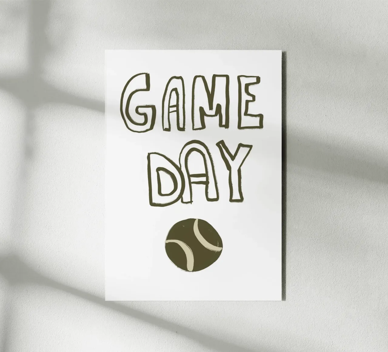 Game Day No 02 alluminio dibond da treechild